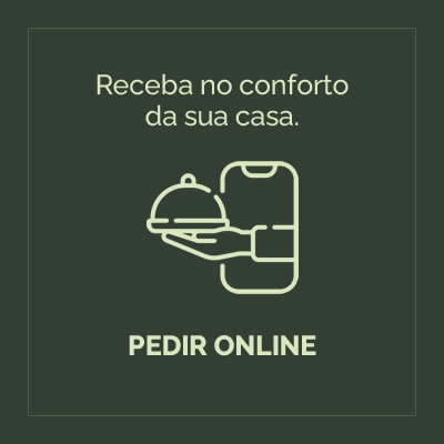 Receba no conforto da sua casa. PEDIR ONLINE Receba no conforto da sua casa. PEDIR ONLINE